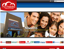 Tablet Screenshot of plazacoacalco.com